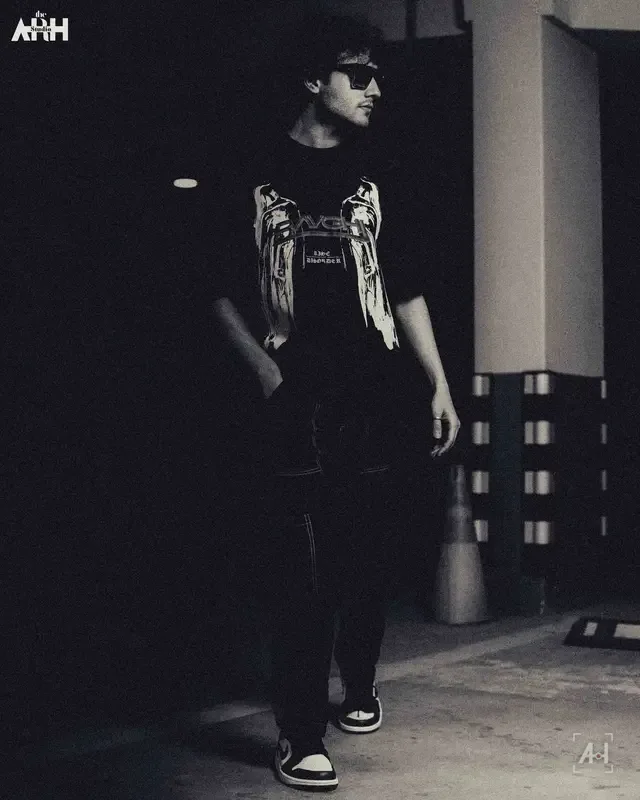 Baaghi streetwear in an underground car park